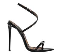 Philipp Plein - Sandales à Talons en Cuir - Femme - Chaussures - Noir - Taille: 39 EU