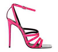 Philipp Plein - Sandales à talons hauts en cuir verni - Femme - Chaussures - Rose - Taille: 36 EU