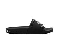 Philipp Plein - Sandales Plates Gummy Gothic Plein - unisex - Chaussures - Noir - Taille: 35 EU