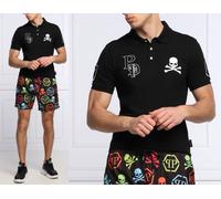 Philipp Plein Shirt Polo Ss Multi Skull Logo Chemise Polo T-Shirt