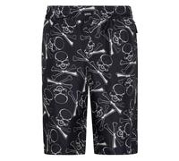 Philipp Plein - Skull Bones Shorts - Homme - Shorts - Noir - Taille: 4XL