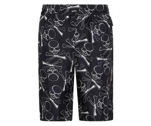 Philipp Plein - Skull Bones Shorts - Homme - Shorts - Noir - Taille: 4XL