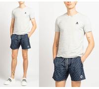 Philipp Plein Skull Cotton Stretch Logo V-Cou T-Shirt Loungewear Chemise Top L