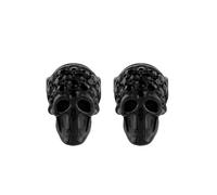 Philipp Plein - Skull Earrings - unisex - Accessoires - Noir - Taille: ONE Size