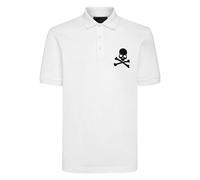 Philipp Plein - Slim Fit Polo shirt SS - Homme - Tops - Blanc - Taille: 36 FR