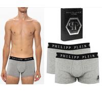 Philipp Plein sous-Vêtements 2 Paquet Slip Tête de Mort Boxer Culotte Shorts M