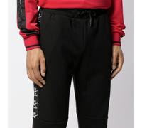 Philipp Plein Sport Pantalon Jogging Coton Rayures Tigre Noir M
