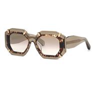 Philipp Plein SPP098V PLEIN SUPREME STAR G61G Lunettes de soleil Marrone Sfumato
