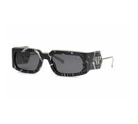 Philipp Plein Spp119m Sunglasses Noir Smoke / CAT3