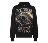 Philipp Plein - SweaT-shirt à capuche Crypto King - Homme - Sweatshirts et sweats à capuche - Noir - Taille: 3XL