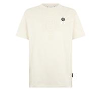 Philipp Plein - T-Shirt Col Rond Dégradé Monogramme - Homme - Tops - Beige - Taille: M