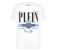 Philipp Plein - T-Shirt Col Rond - Homme - Tops - Blanc - Taille: 2XL