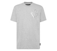Philipp Plein - T-Shirt Col Rond - Homme - Tops - Gris - Taille: M