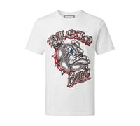 Philipp Plein - T-shirt en jersey Bulldog - Homme - Tops - Blanc - Taille: M