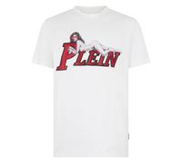 Philipp Plein - T-shirt en jersey Pin Up - Homme - Tops - Blanc - Taille: 3XL