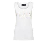 Philipp Plein - Tank Top Iconic - Femme - Tops - Beige - Taille: 42 FR