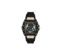 Philipp Plein Montre à affichage analogique 'The $Keleton' Or / Vert / Noir Taille One Size