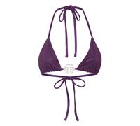 Philipp Plein - Top Bikini Stones - Femme - Maillots de bain - Violet - Taille: 40 FR