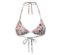 Philipp Plein - Triangle Bra Chain Flower - Femme - Maillots de bain - Multicolore - Taille: 38 FR
