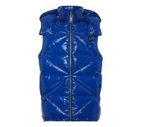 Philipp Plein - Veste Sans Manches Hexagon - Homme - Vestes - Bleu - Taille: L