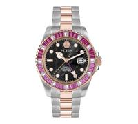 Philipp Plein Montre analogique quartz GMT-I Challenger Baguettes pour hommes