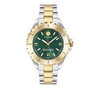 Philipp Plein Watches Montre à affichage analogique 'Heaven' or / vert / argent, Taille One Size