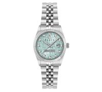 Philipp Plein Watches Montre à affichage analogique menthe / argent, Taille One Size