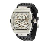 Philipp Plein Watches Montre à affichage analogique noir / argent / blanc, Taille One Size