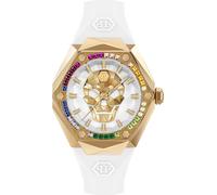 Philipp Plein Watches Montre à affichage analogique or / blanc, Taille One Size