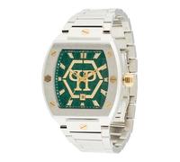 Philipp Plein Watches Montre à affichage analogique or / émeraude / argent, Taille One Size