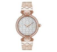 Philipp Plein Watches Montre à affichage analogique or rose / noir / blanc, Taille One Size