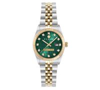 Philipp Plein Watches Montre à affichage analogique or / vert / argent, Taille One Size