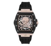 Philipp Plein Watches Montre à affichage analogique 'THE $KELETON 2.0' jaune / or rose / noir / argent, Taille One Size