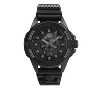 Philipp Plein Watches Montre à affichage analogique 'The $kull' noir, Taille One Size