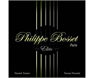 Philippe Bosset Classic ELITE Black Nylon Normal Tension - Cordes de Guitare Classique