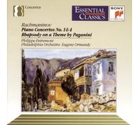 Philippe Entrem Rachmaninov: Piano Concertos Nos. 1 & 4, Rhapsody on a Them (CD)