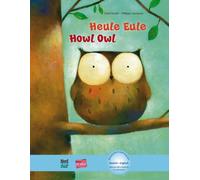Philippe Goossens Heule Eule: Kinderbuch Deutsch-Englisch mit MP3-Hörbuc (Relié)