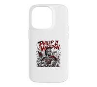 Philippe II de Macédoine Guerrier Roi Grec Ancien Coque pour iPhone 14 Pro