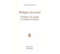 Philippe Jacottet Jean-Claude Mathieu (Auteur)