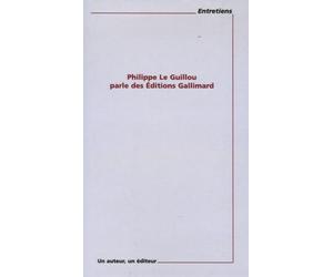 Philippe Le Guillou parle des Editions Gallimard
