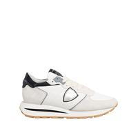 Philippe Model basket homme tropez TKLU-VP04 cuir logo Pop Blanc - Noir Bianco