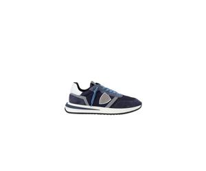 Philippe Model - Baskets basses bleues avec insert 3D - Homme - Chaussures - Bleu - Taille: 40 EU