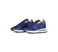 Philippe Model, Femme, Chaussures, Bleu, Taille: 41 EU Baskets haut bas pour style sportif