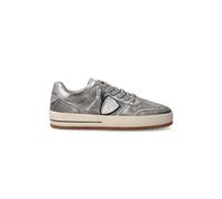 Philippe Model, Femme, Chaussures, Gris, Taille: 38 EU Baskets Femme Basses Élégantes Confortables