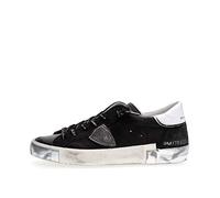 Philippe Model Femme Prsx Basket Noir - Argent
