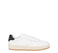 Philippe Model Homme Nice Basket Blanc - Noir 44 EU