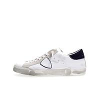 Philippe Model Homme Prsx Basket Blanc - Bleu 39 EU