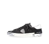 Philippe Model Homme Prsx Basket Noir - Argent 44 EU