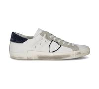 Philippe Model Homme Prsx Basket Blanc - Bleu 41 EU