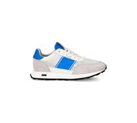 PHILIPPE MODEL Sneaker Tour en maille couleur blanche et bleu clair, Blanc, 43 EU
